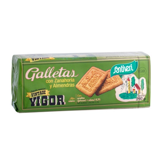 Santiveri Galleta Zanahoria + Almendra 240 g