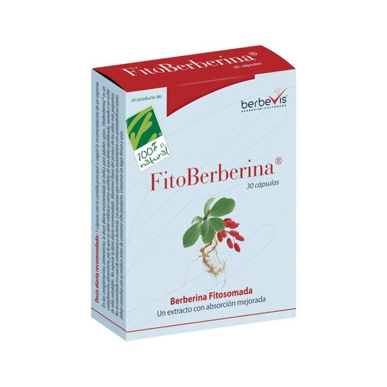 100% Natural FitoBerberina 30caps