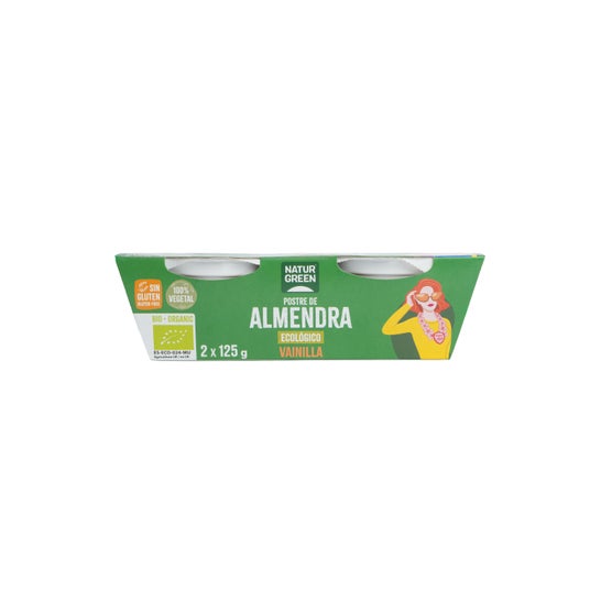 Naturgreen Postre Ecológico de Almendra y Vainilla (2x125 G)