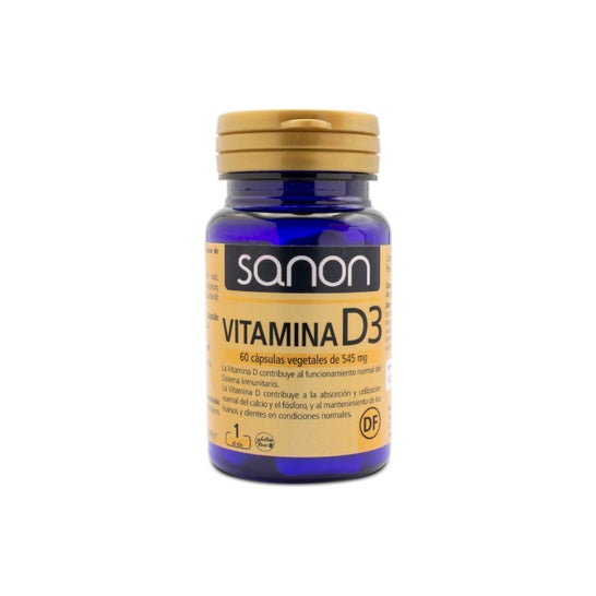 Sanon Vitamina D3 545mg 60caps