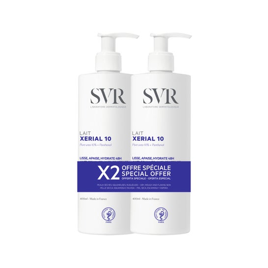 Svr Xerial 10 Lait Corps 400mlx2