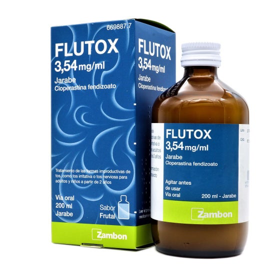 Flutox 3.54mg/ml jarabe 200ml
