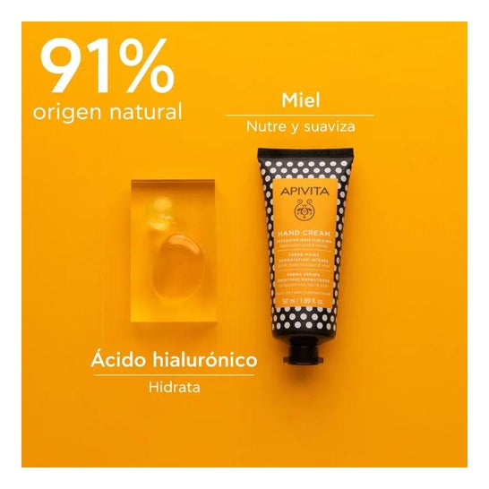 Apivita Crema de Manos Intensiva con Ácido Hialurónico y Miel 50 Apivita Crema de Manos Intensiva con Ácido Hialurónico y Miel 50