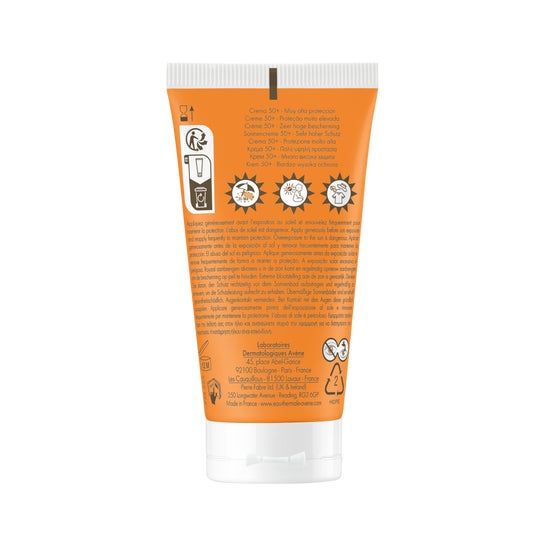 Avène Solar Pelli sensibili SPF50+ 50ml