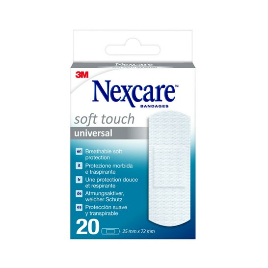 Nexcare® Soft Apósitos 19X76Mm 20Uds