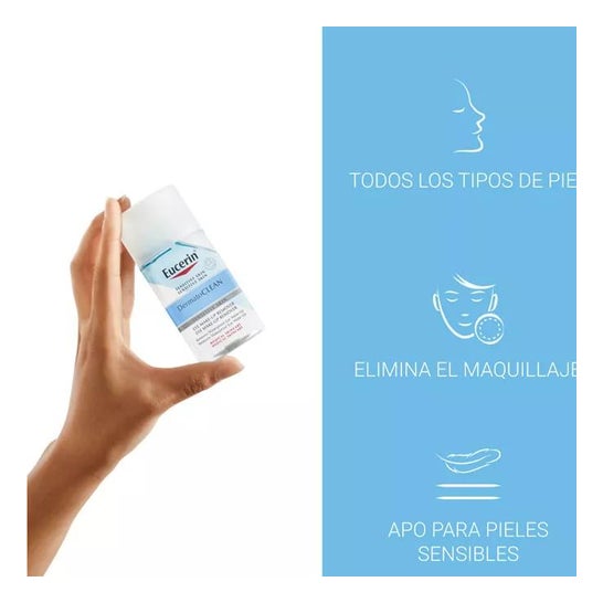 Eucerin® Dermatoclean do demakijażu oczu 150ml Eucerin® Dermatoclean do demakijażu oczu 150ml