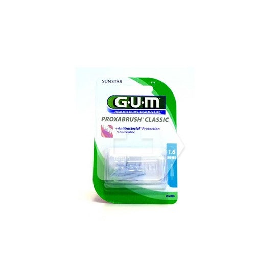 GUM® recambio 614 Proxabrush cónico 8 uds