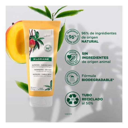 Klorane Acondicionador al Mango 200 ml