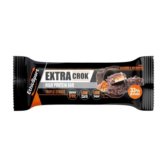 EthicSport Extra Crok Barrita Maní Caramelo 50g