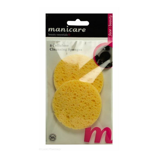 Manicare Cellulose Cleansing Sponges 2uds