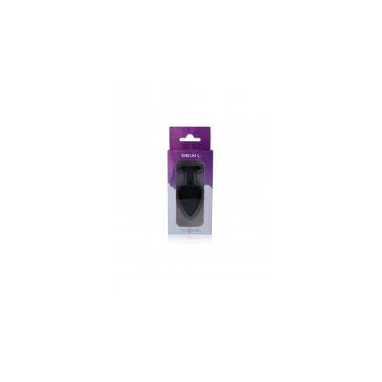 Intense Anal Toys Shelki L Plug Anal Negro 1ud