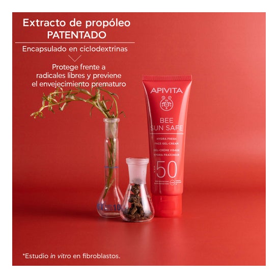 Apivita Bee Sun Safe Hydra Fresh Gel-Crema Facial SPF50 50 ml
