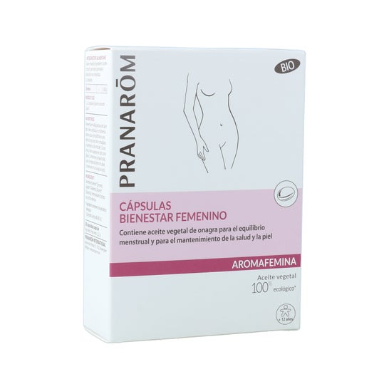 Pranarôm Aromafemina caps Bienestar Femenino BIO 30 caps