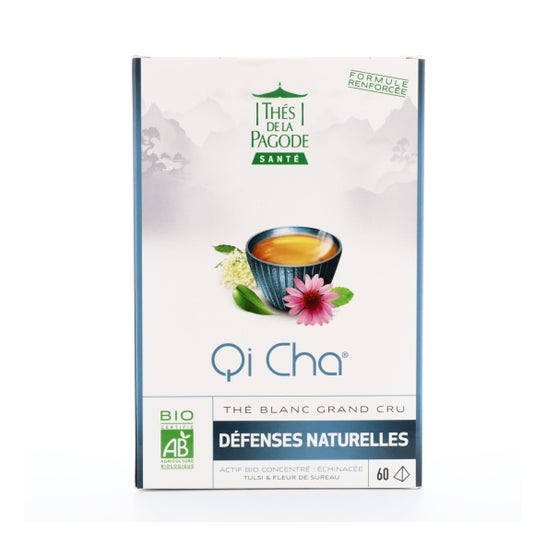 Pagode Thee Té Blanco Qi Cha Biologisch 60uds