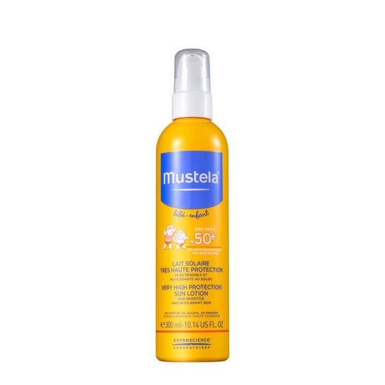Mustela® fotoprotector zonnespray atopische huid SPF50 + 300ml