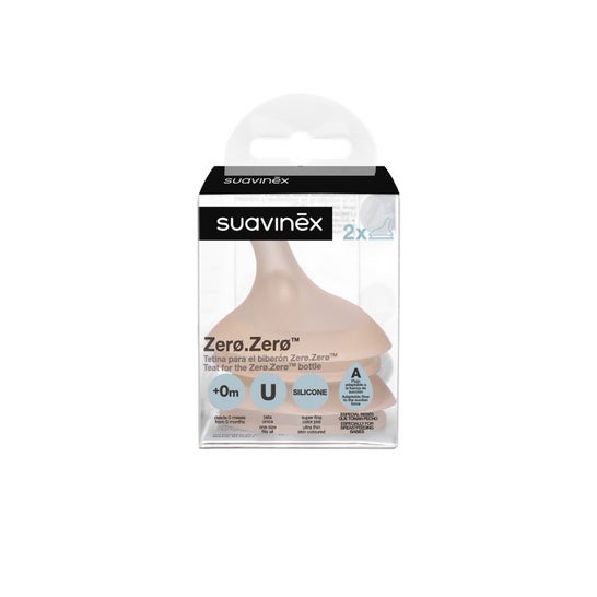 Suavinex Silicone Teat Breastfeeding Mixed Adaptable