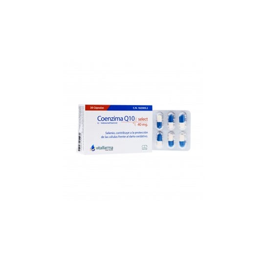 Vitalfarma Coenzima Q10 Select 40 Mg 30 Capsulas