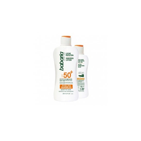 Babaria Solar Leche Corporal Piel Sensible Spf50+ 200 ml + After
