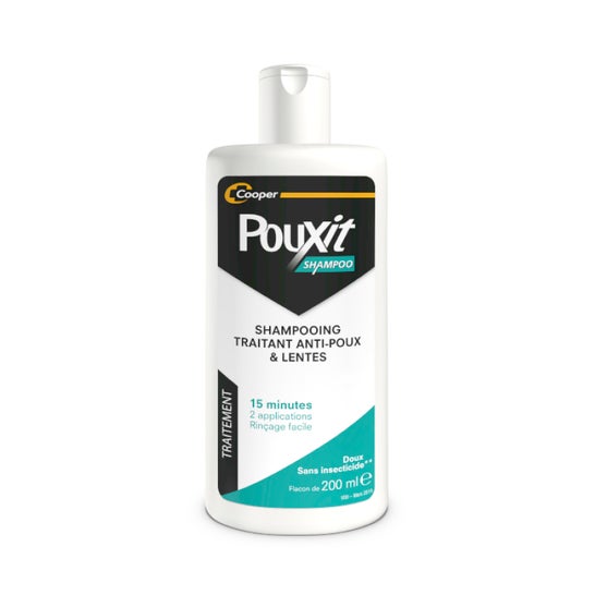 Pouxit Champú Tratamiento Piojos & Liendres 2x250 ml