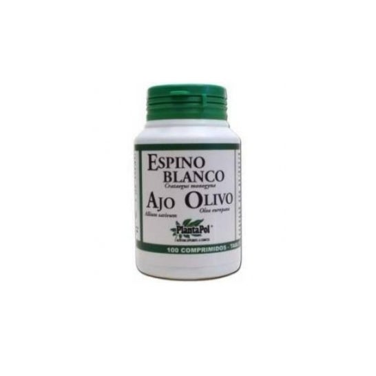 Plantapol Espino Blanco, Ajo, Olivo 100 Comprimidos