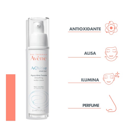 Avene A-Oxitive Día Aqua Crema Alisadora 30ml
