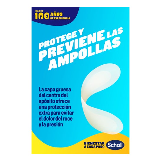 Scholl Apósitos Anti Ampollas Grandes Talón 5 uds