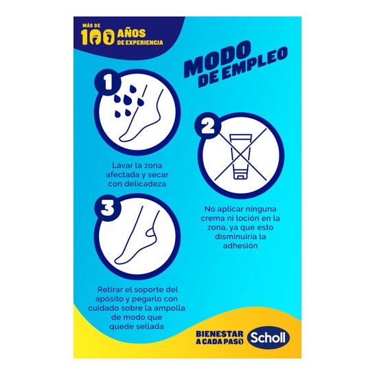 Scholl Apósitos Anti Ampollas Grandes Talón 5 uds