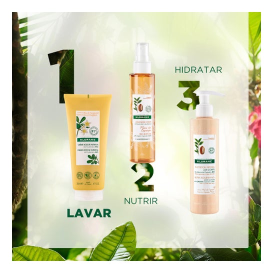 Klorane Crema de Ducha Flor de Frangipani 200 ml