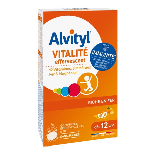 Alvityl Effervescent Evenwichtige vorm Vitalit 30 tabletten