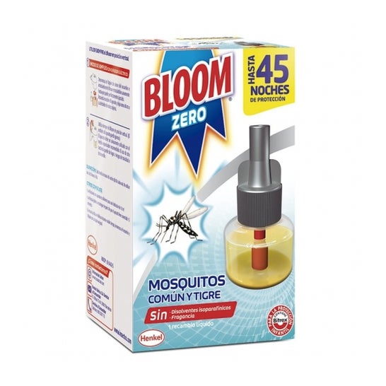Bloom Bloom Zero Mosquitos Recambio Elctrico Lquido 45 Noches