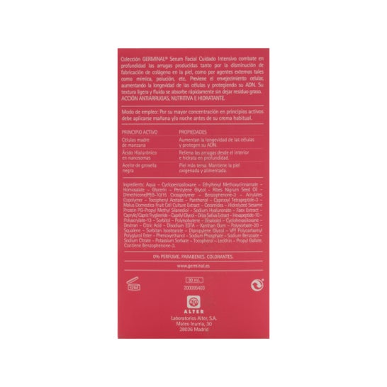 Germinal sérum facial cuidado intensivo 30 ml