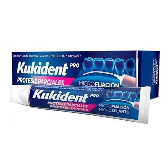 Kukident Pro Parciales Microfijacion Crema Adh Protesis Dental 40 G
