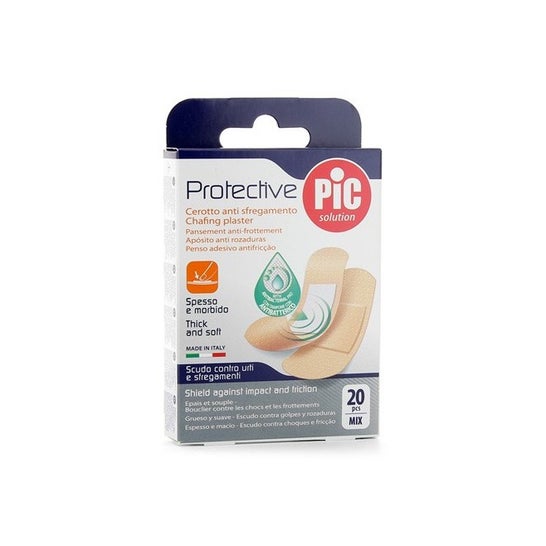 PiC Protective with bactericidal adhesive dressing 20 uts assortment