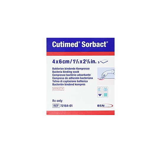 Cutimed Sorbact Medic 4X6Cm5Pz