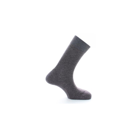Beine Die Klimaanlage Halbe Socke Wolle und Baumwolle Elastisch Frei 43/44 Grau