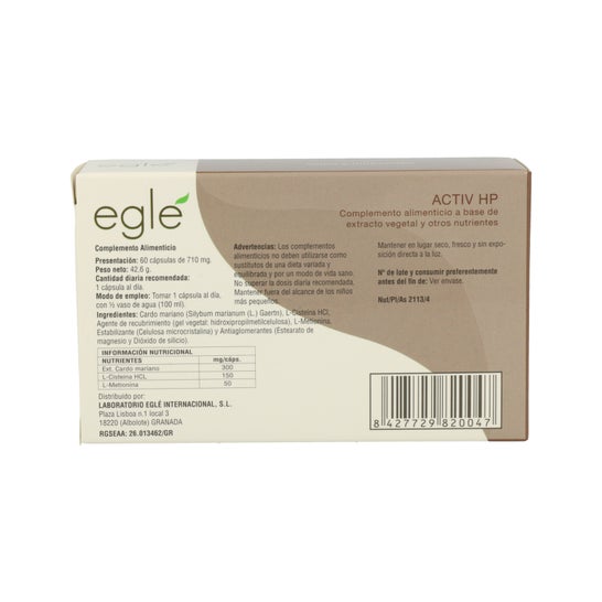 Egle Activ Hp 60Cap