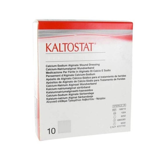 Kaltostat Medicazione 7,5x12cm 10 Unità
