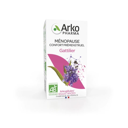 Arkopharma Arkocápsulas Gattilier Comfort Premenstrual i Menopausia 60caps