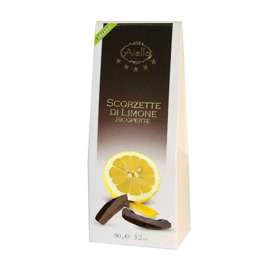 Aiello Scorzette Limone Cioccolato 90g