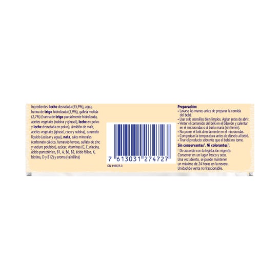 Nestlé papilla galleta 250 ml+250 ml