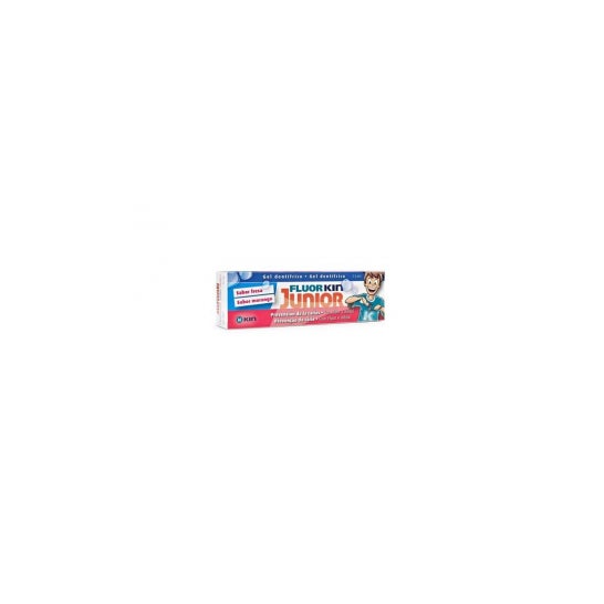 Fluor-Kin Junior toothpaste strawberry flavour 75ml
