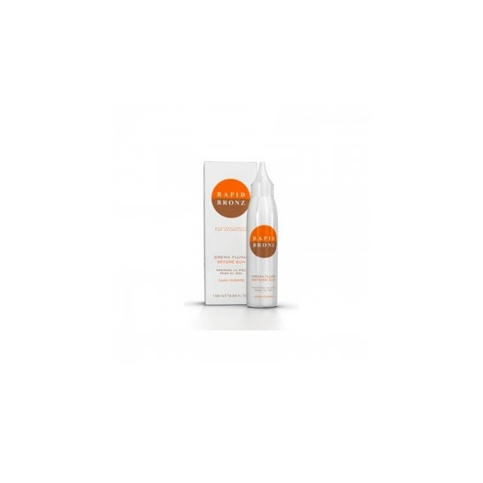 Rapid Bronz crema fluida preparadora para el sol cuerpo y cara 100ml