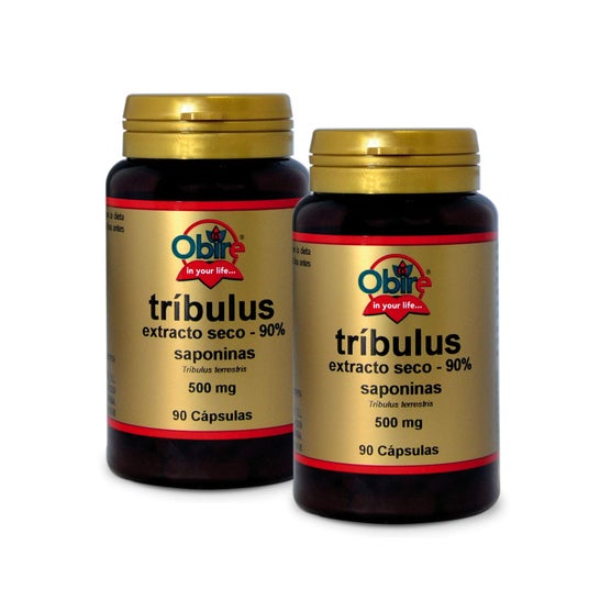 Obire Suplemento Alimenticio Tribulus 90% Saponinas 500Mg 90Caps