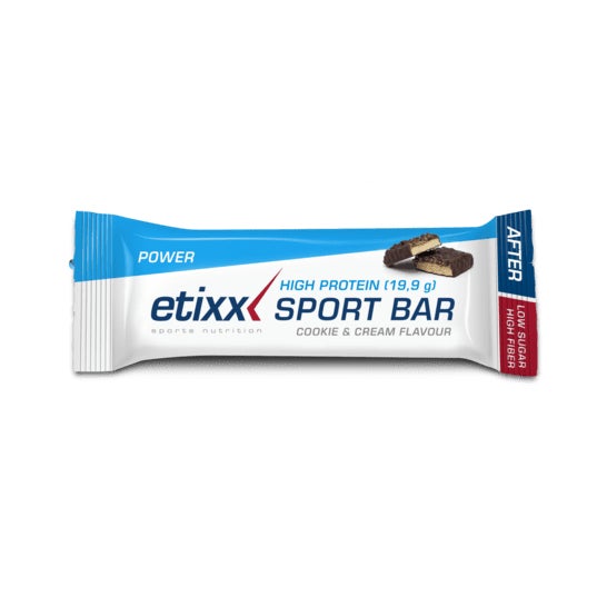 Etixx High Protein Bar Cookie & Cream 1 Barrita