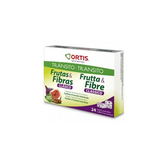 Ortis Frutas&Fibras Clásico Tránsito 24 cubos