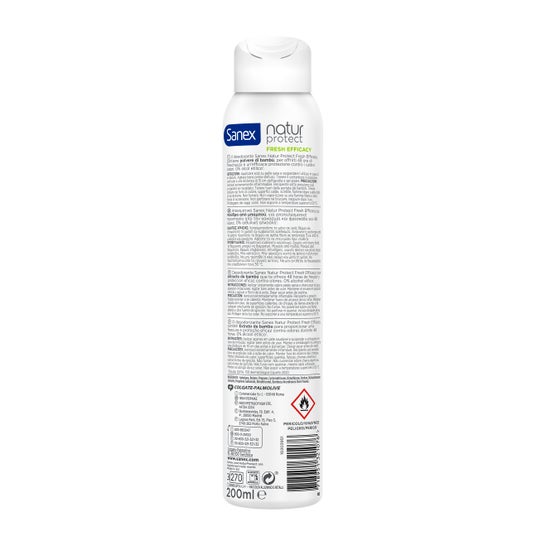 Sanex Natur Protect 0% Fresh Bamboo Deodorant Spray 200ml