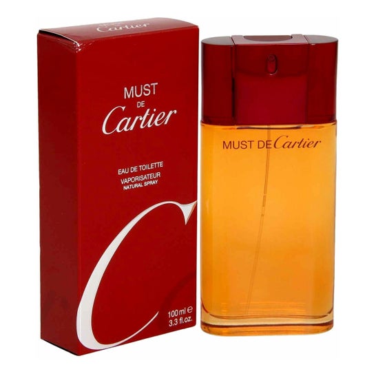 Cartier Must Eau De Toilette 50ml Steamer