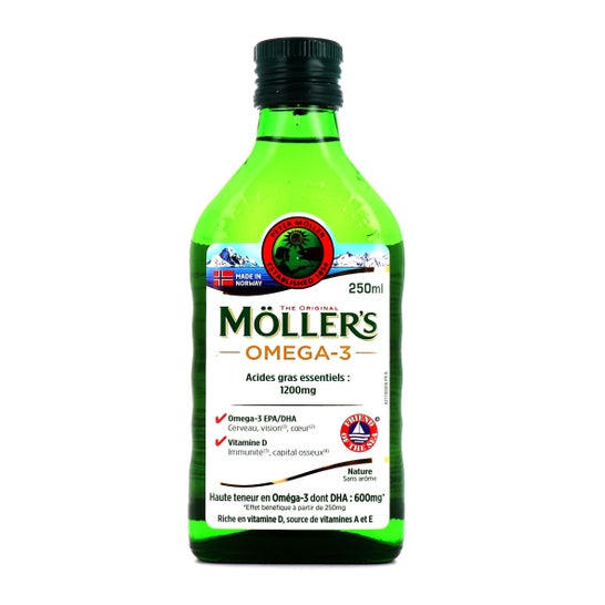Moller's Hle Kabeljau Leber 250ml