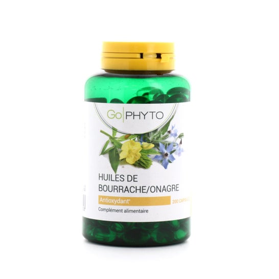 Go Phyto Huile Bourrache Onagre 200caps