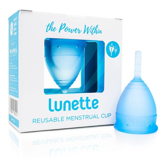 Lunacopine Menstrual Cup White Cup Size 1